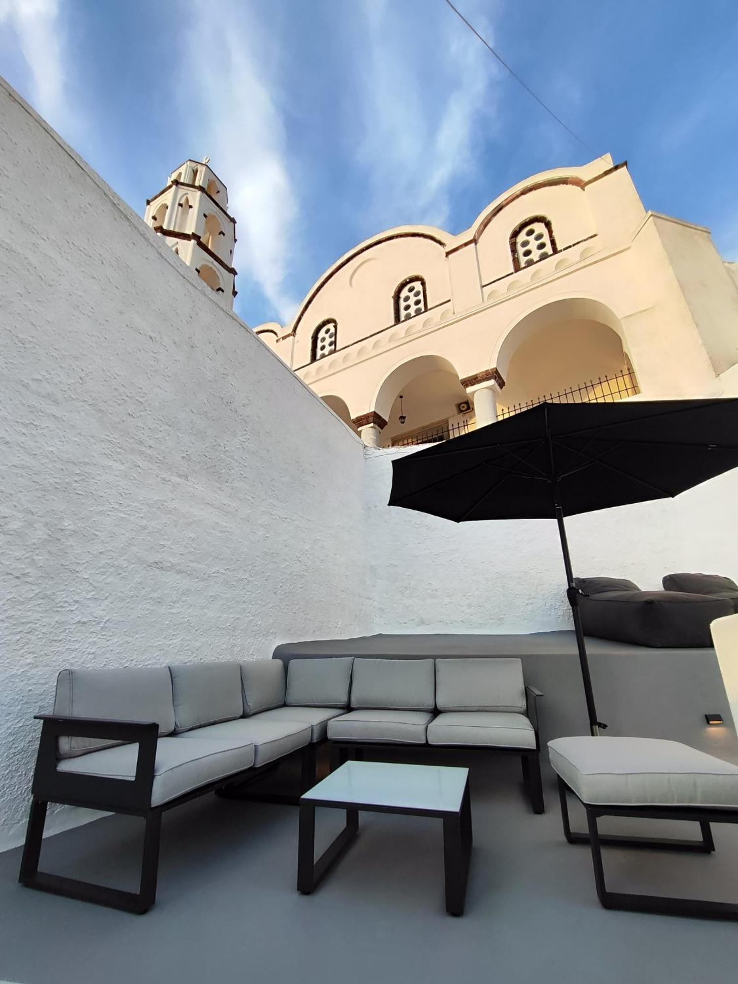 Noir Cave Villa With Private Jacuzzi And Sunset Terrace Pýrgos Buitenkant foto