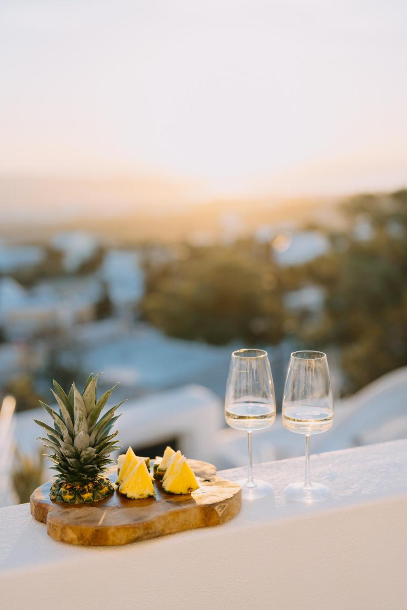 Noir Cave Villa With Private Jacuzzi And Sunset Terrace Pýrgos Buitenkant foto