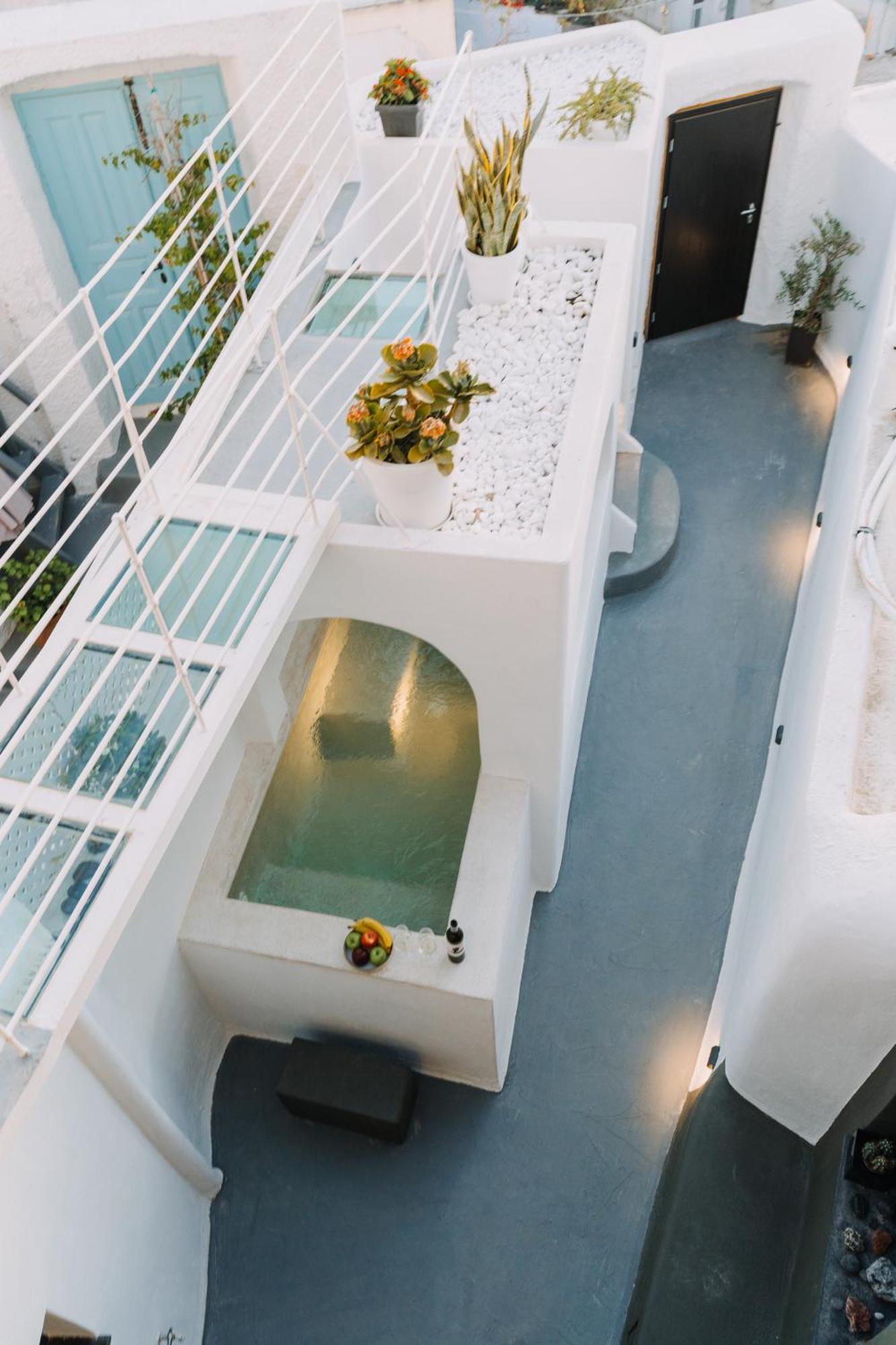 Noir Cave Villa With Private Jacuzzi And Sunset Terrace Pýrgos Buitenkant foto
